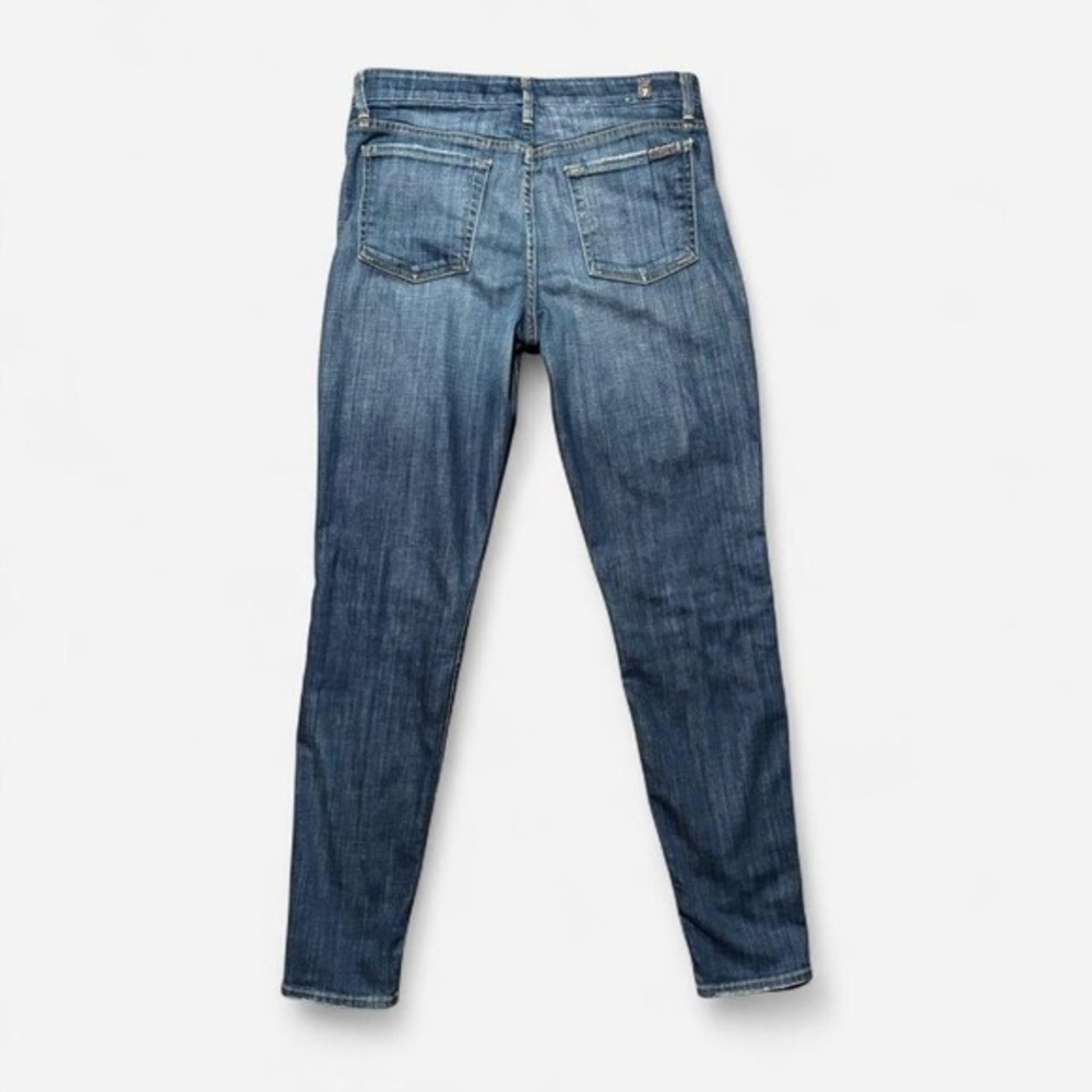 7 For All Mankind High Waist Skinny Jeans Size 29 - Picture 6 of 8